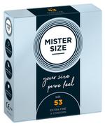 Prezerwatywy - MISTER SIZE 53MM PACK OF 3 - miniaturka - grafika 1