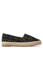 Espadryle damskie - DeeZee Espadryle WSS990-104 Czarny - miniaturka - grafika 1
