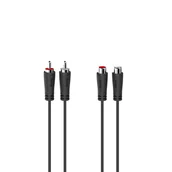 Kable - Kabel połączeniowy RCA HAMA EXT.CAB. 2-2, 5m - miniaturka - grafika 1