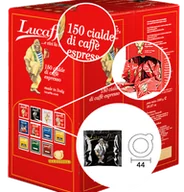 Kawa w kapsułkach i saszetkach - Lucaffe Mr. Exclusive - saszetki ESE 150 sztuk - miniaturka - grafika 1