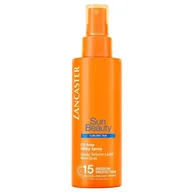 Balsamy i kremy do opalania - Lancaster Milky Oil-Free SPF15 beztluszczowe mleczko do ciała 150ml - miniaturka - grafika 1