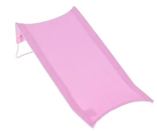 Tega Baby DM-020-136 Leżaczek do kąpieli 100% bawełna j.różowy - Wanienki dla dzieci - miniaturka - grafika 1