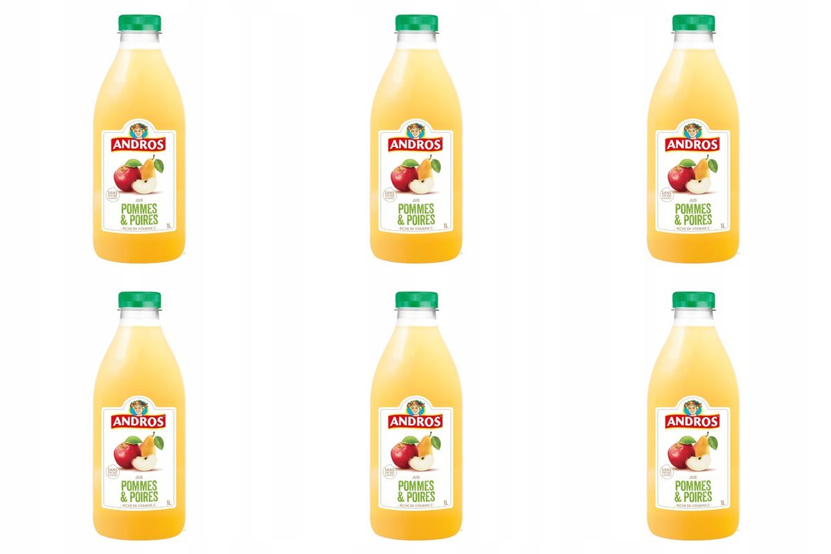 Sok jabłkowo-gruszkowy Andros 1 litr