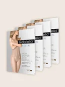 Koszulki i topy damskie - Zestaw 4 sztuk rajstop High Shaper 20 den - miniaturka - grafika 1