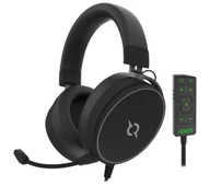 Słuchawki - Aqirys Sagitta Nauszne Czarny - miniaturka - grafika 1