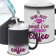 Kubki - Kubek Magiczny Czarny MY COFFE Zmieniający Kolor HIT Zabawne Wzory - miniaturka - grafika 1