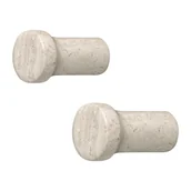 Wieszaki do szafy - Zestaw 2 kamionkowych haczyków ściennych Blomus Lamura - miniaturka - grafika 1