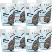 Żwirek dla kotów - Żwirek dla kota Mersjo Żwirek silikonowy dla kota Mersjo Neutral 8x3,8L - miniaturka - grafika 1