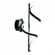 Lampy ścienne - Kinkiet TWIST Czarny 12W LED 4000K - miniaturka - grafika 1