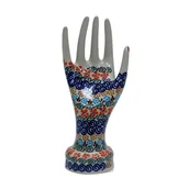 Biżuteria - akcesoria - Ceramiczny stojak na biżuterię Ceramika Bolesławiec - miniaturka - grafika 1