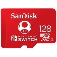Karty pamięci - SanDisk Nintendo Switch 128GB (SDSQXAO-128G-GNCZN) - miniaturka - grafika 1