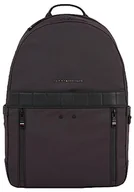 Plecaki - Tommy Hilfiger Męski plecak TH Elevated 1985, czarny, OS, Czarny, rozmiar uniwersalny - miniaturka - grafika 1