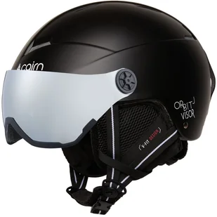 Cairn Orbit Visor J, kask narciarski, juniorski, czarny matowy - Kaski narciarskie - miniaturka - grafika 1