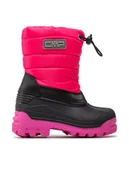 Buty dla dziewczynek - CMP Śniegowce Kids Sneewy SnowBoots 3Q71294 Różowy - miniaturka - grafika 1