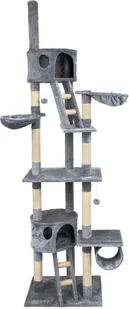 Funfit Didelė kačių draskyklė Funfit Home and Office, pilka, 220 cm - Drapaki dla kotów - miniaturka - grafika 1