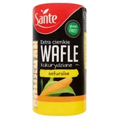 Zdrowa żywność - Sante Wafle kukurydziane extra cienkie 120 g - miniaturka - grafika 1