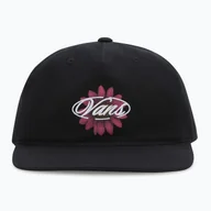 Czapki damskie - Czapka Vans Fresh Bloom Low Unstructured black - miniaturka - grafika 1