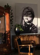 Obrazy i zdjęcia na płótnie - Brigitte Bardot - dekoracja ścienna - miniaturka - grafika 1