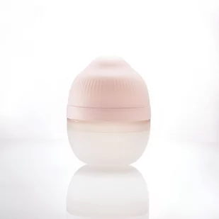 Mombella Butelka Antykolkowa Dla Noworodka Roze Silikonowa 120Ml - Grzechotki dla dzieci - miniaturka - grafika 1