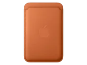 Portfele - Portfel z tkaniny FineWoven MagSafe APPLE do iPhone’a Lisi pomarańczowy MGH64ZM/A - miniaturka - grafika 1