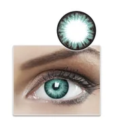 Soczewki kontaktowe - BioAir Shiny Turquoise moc 0.0 zerówki - miniaturka - grafika 1
