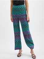 Spodnie damskie - orsay Spodnie w kolorze turkusowo-różowym - miniaturka - grafika 1