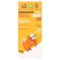Ciastka - Me Gusto Czekolada karmel z solą bezglutenowa BIO 50g - Super Fudgio - miniaturka - grafika 1