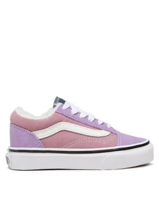 Vans Tenisówki Old Skool VN000W9TD1Q1 Fioletowy - Buty dla dziewczynek - miniaturka - grafika 1