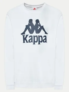 Kappa Bluza 703797 Biały Regular Fit - Bluzy męskie - miniaturka - grafika 1