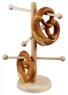 Kesper Dekoracyjny wieszak stojący z drewna bukowego wieszak na kubki stojak na akcesoria kuchenne gadżety kuchenne ozdoby do kuchni Kesper B00IOSATEC - Pozostałe akcesoria kuchenne - miniaturka - grafika 1