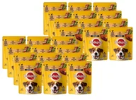 Mokra karma dla psów - PEDIGREE Adult saszetka 24x100g - mokra karma dla psów z kurczakiem i warzywami w sosie - miniaturka - grafika 1
