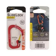 Sprzęt wspinaczkowy - Nite Ize - Karabinek SlideLock® Carabiner Aluminum #3 - Czerwony - CSLA3-10-R6 - miniaturka - grafika 1