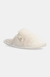 Tommy Hilfiger kapcie TH COMFORT HOME SLIPPER kolor beżowy FW0FW08138 - Kapcie damskie - miniaturka - grafika 1