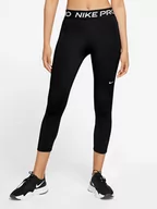 Spodnie sportowe damskie - Nike Legginsy sportowe w kolorze czarnym - miniaturka - grafika 1