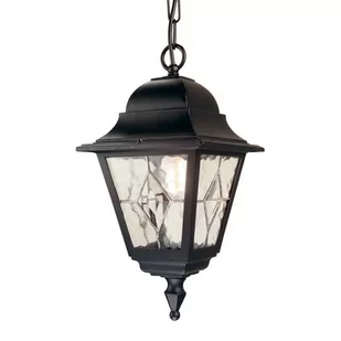 Elstead Lighting Norfolk Chain Lantern NR9 BLK Lampa wisząca ogrodowa IP43 stylowa NR9 BLK) - Lampy ogrodowe - miniaturka - grafika 1