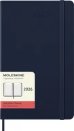 Kalendarze - MOLESKINE kalendarz 2026 GRANATOWY LARGE HARD DZIENNY (13x21) - miniaturka - grafika 1