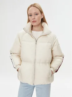 Tommy Hilfiger Kurtka puchowa WW0WW40093 Beżowy Regular Fit - Kurtki damskie - miniaturka - grafika 1