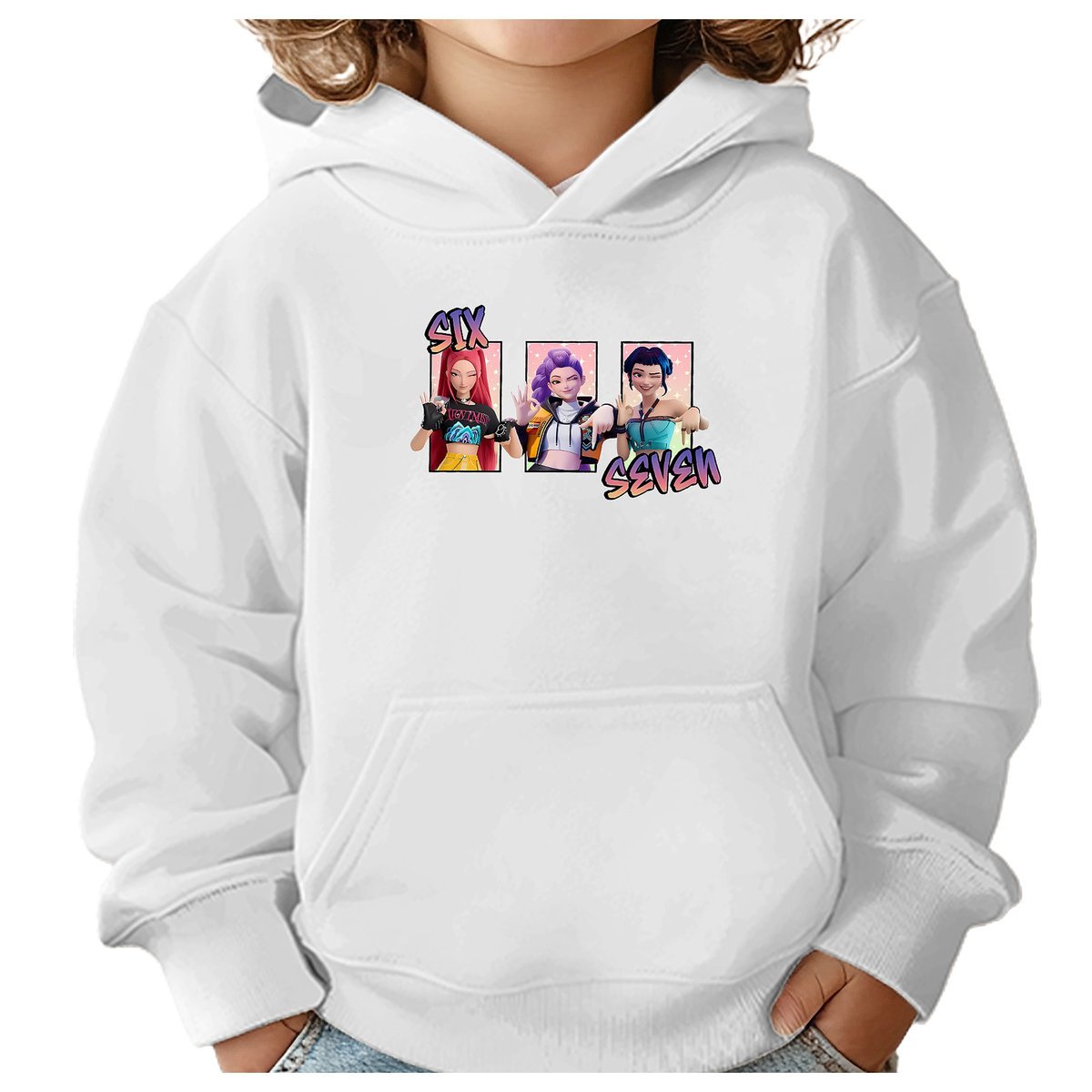 BLUZA DZIECIĘCA 67 SIX SEVEN VIRAL HUNTRIX 104 CHŁOPIĘCA DZIEWCZĘCA