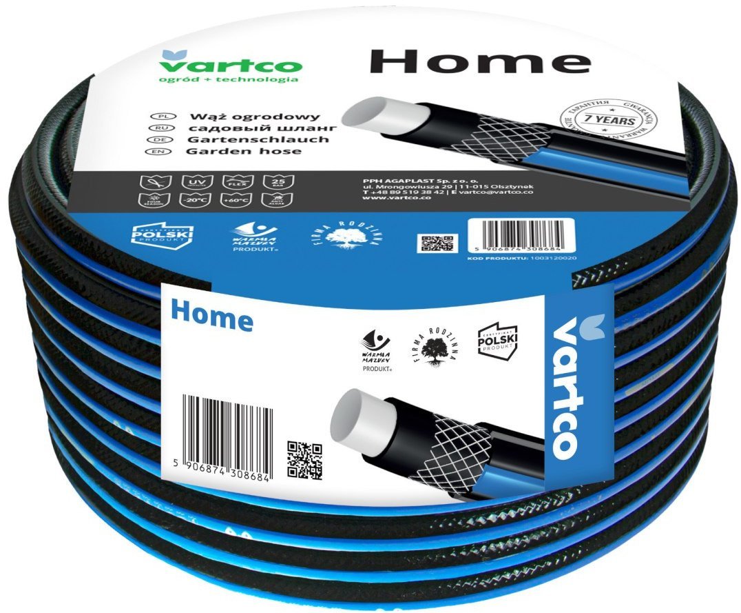 Vartco Wąż ogrodowy Home 1/2