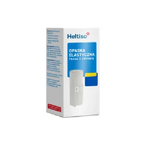 Heltiso, opaska elastyczna z zapinką 5 m x 15 cm, 1 sztuka - Apteczki i materiały opatrunkowe - miniaturka - grafika 1