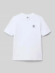 T-shirt z nadrukiem z logo - Koszulki dla dziewczynek - miniaturka - grafika 1