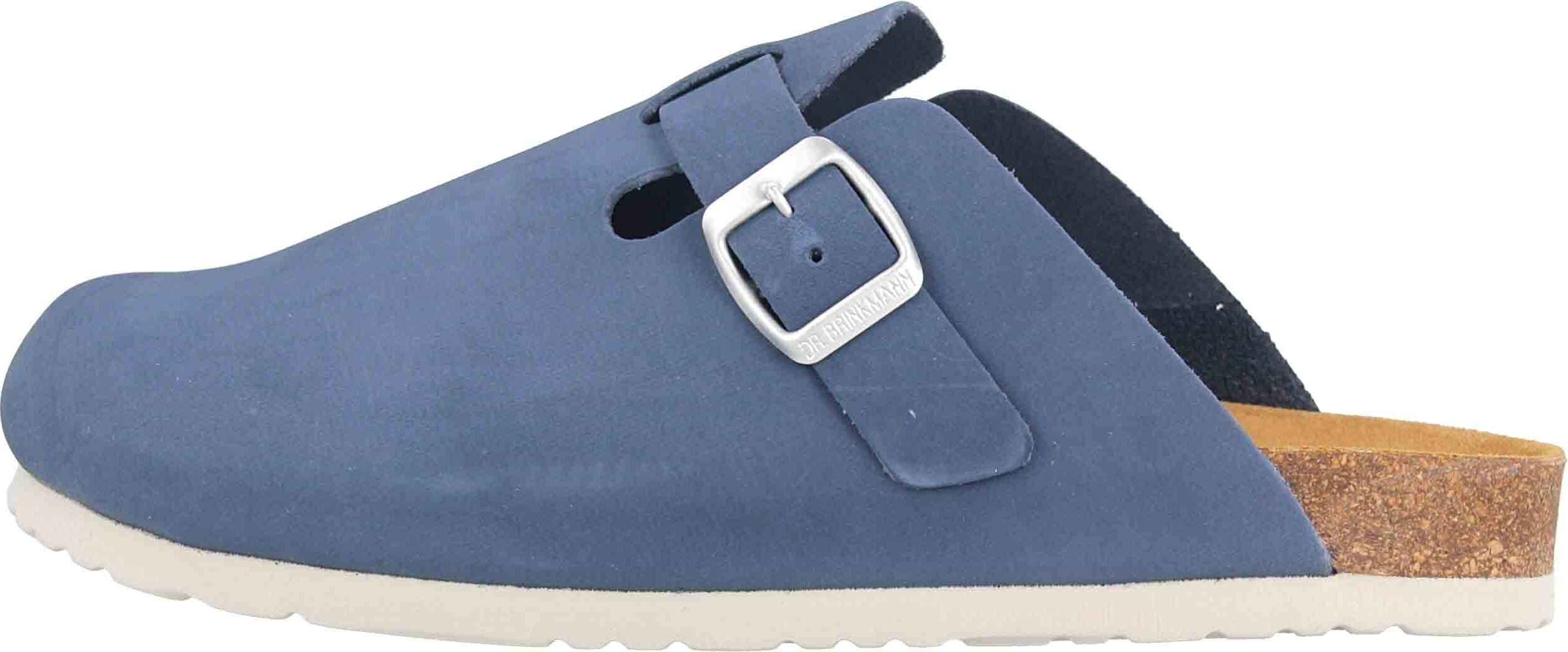Dr Brinkmann Nerpio chodaki i kapcie w dużych rozmiarach niebieski 600101-51 duże buty damskie, rozmiar:43