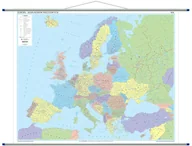 Atlasy i mapy - Europa mapa ścienna kodów pocztowych 1:2 500 000 - Księgarnie ArtTarvel: KRAKÓW - ŁÓDŹ - POZNAŃ - WARSZAWA EkoGraf - miniaturka - grafika 1