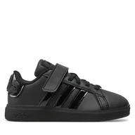 Buty dla dziewczynek - Sneakersy adidas STAR WARS Grand Court 2.0 El C IH7577 Czarny - miniaturka - grafika 1