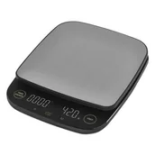 Wagi kuchenne - Emos EV029 Czarno-srebrny - miniaturka - grafika 1