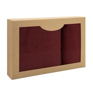 Ręczniki - Zestaw 2 ręczników Solano Bordo 50x90+70x140 Darymex - miniaturka - grafika 1
