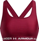 Bielizna sportowa damska - Under Armour Stanik sportowy Under Armour bordowy Armour Mid Crossback XL - miniaturka - grafika 1