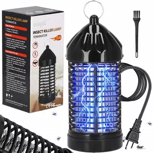 Lampa owadobójcza na komary, muchy, ćmy UV 3W - Lampy owadobójcze - miniaturka - grafika 1
