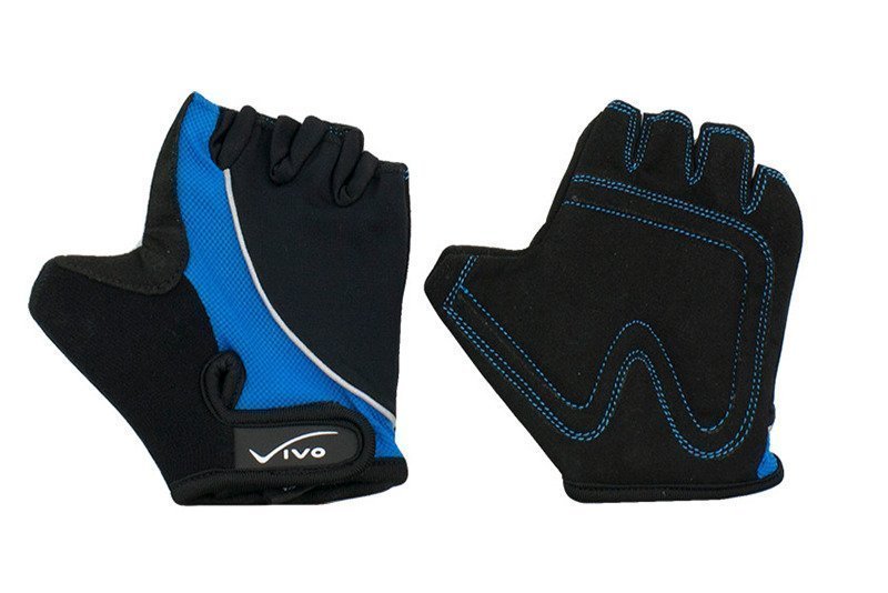 Vivo, Rękawiczki rowerowe, SB-01-8816-A, niebieski, rozmiar XXS