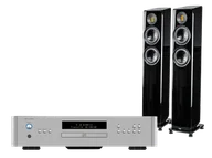 Zestawy stereo - Rotel RA-1572 MkII (srebrny) + FS407.2 (czarny) - miniaturka - grafika 1